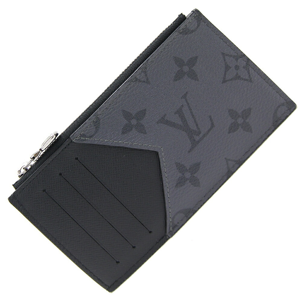 Louis Vuitton Coin Case Monogram Eclipse Card Holder M69533