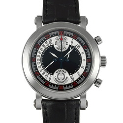 Franck Muller FRANCK MULLER Be Retrograde Retro Round Chronograph 7000CCB Black/Silver Dial Watch Men's