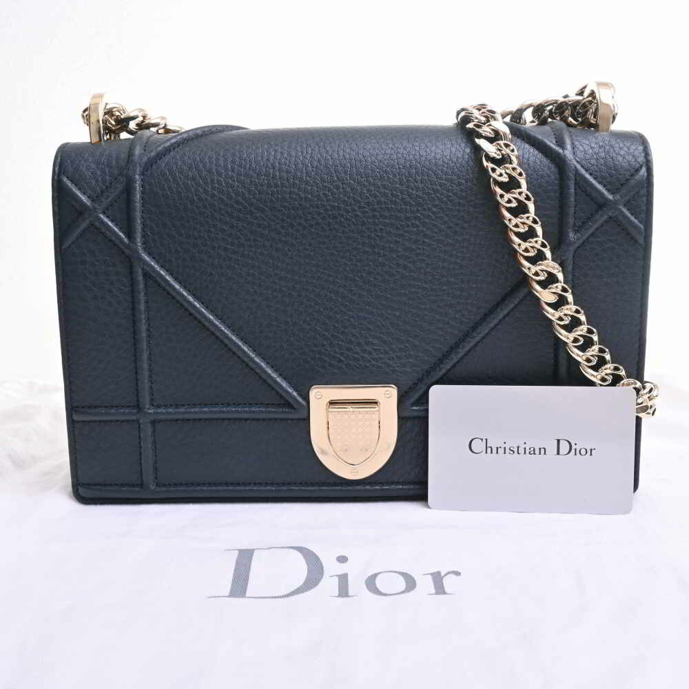 Dior Diorama Blue Shoulder Bag