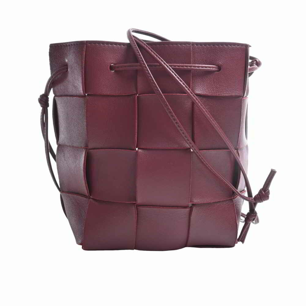 MINI BUCKET LEATHER SHOULDER BAG for Women - Bottega Veneta