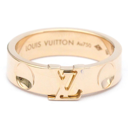 Louis Vuitton Berg Empreinte Q9K98D Pink Gold (18K) Fashion No Stone Band Ring Pink Gold