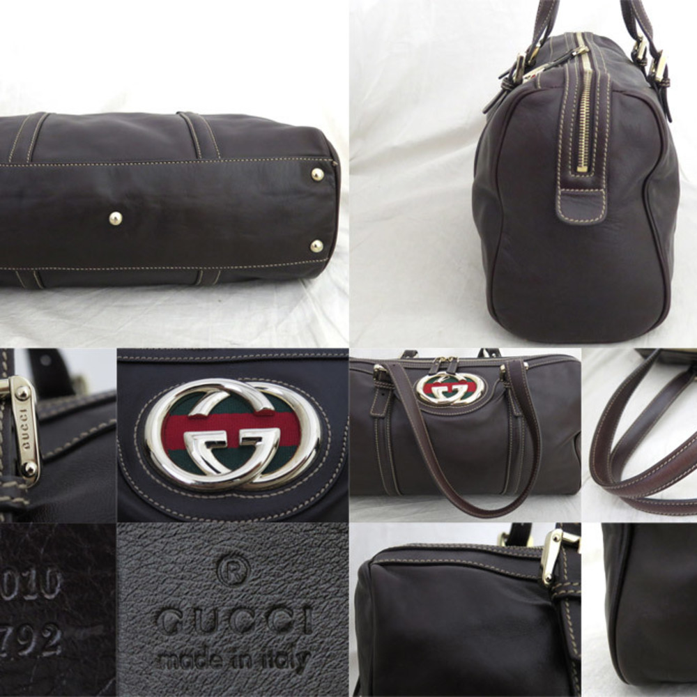 Gucci Unisex Interlocking G Crossbody Bag in Black