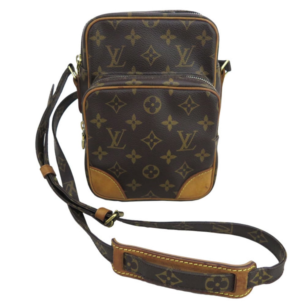 Louis Vuitton LOUIS VUITTON Crossbody Shoulder Bag Monogram  Canvas  Brown Unisex M45236