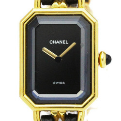 CHANEL Premiere Size M Gold Plated Quartz Ladies Watch H0001 BF560575