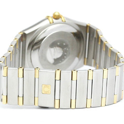 Polished OMEGA Constellation 18K Gold Steel Automatic Watch 1302.30 BF563360
