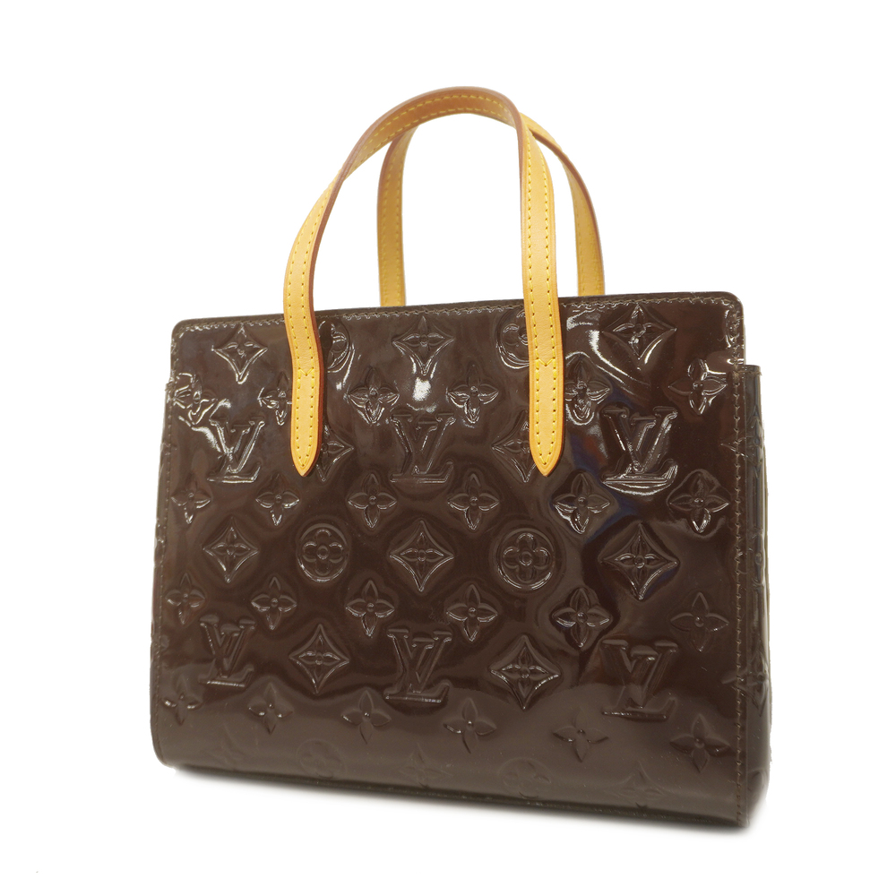 Auth Louis Vuitton Monogram Vernis Catalina BB M90039 Women's Handbag  Amarante