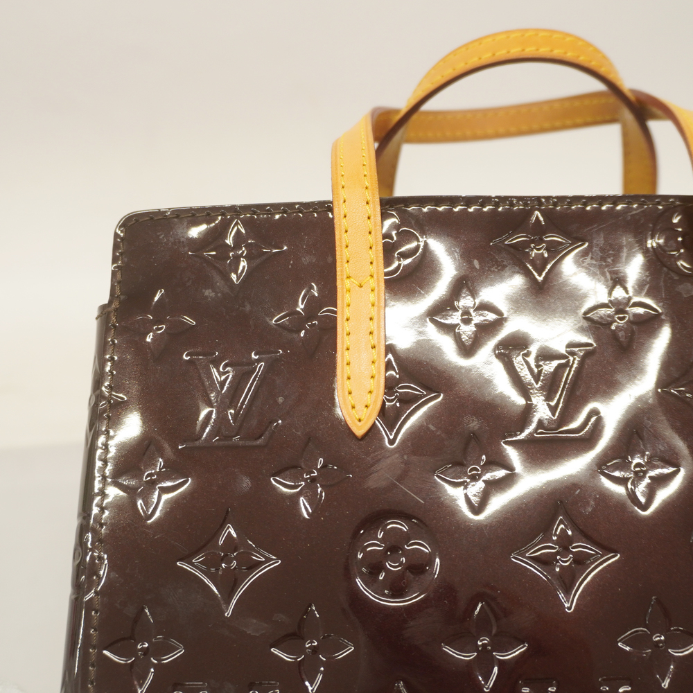Auth Louis Vuitton Monogram Vernis Catalina BB M90039 Women's Handbag  Amarante