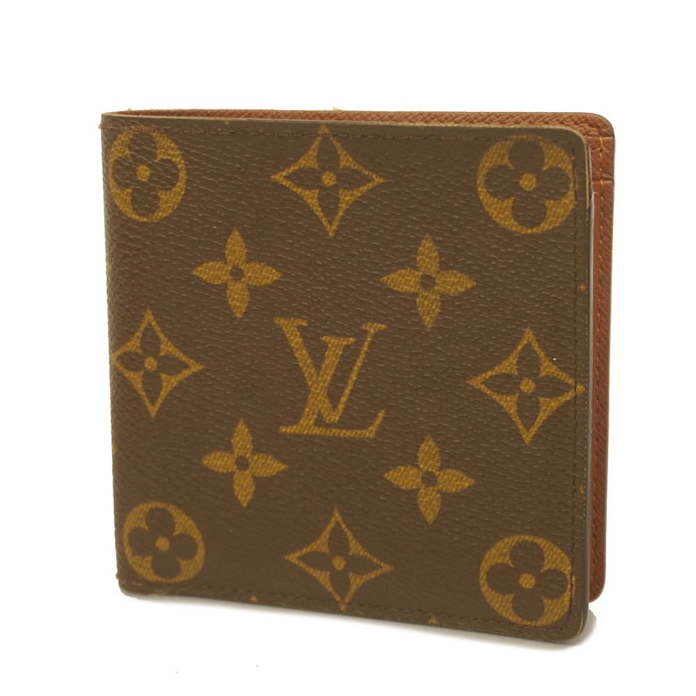 Auth LOUIS VUITTON Marco old model M61675 Bifold wallet Monogram