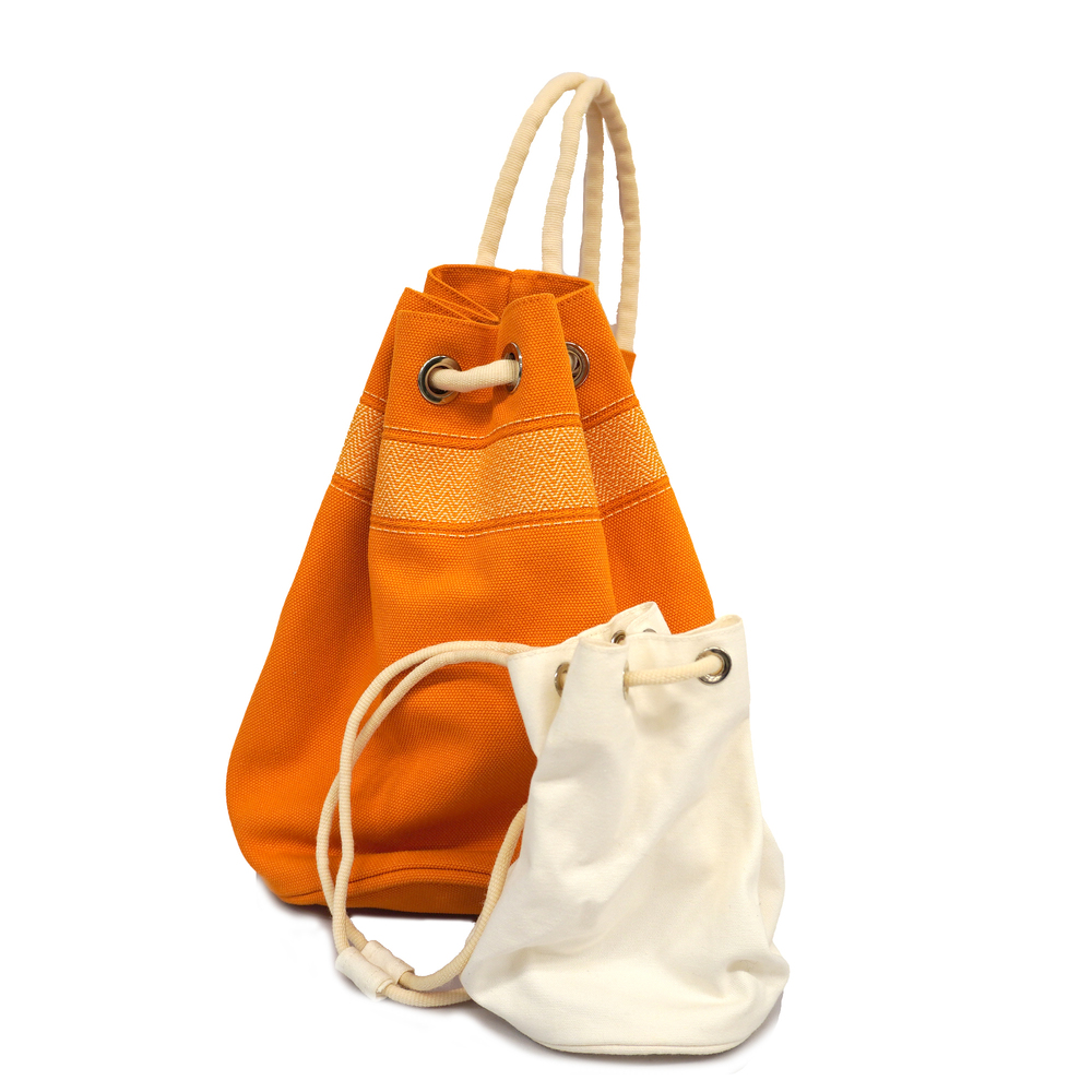 Hermes Womens Canvas Tote Shoulder Handbag