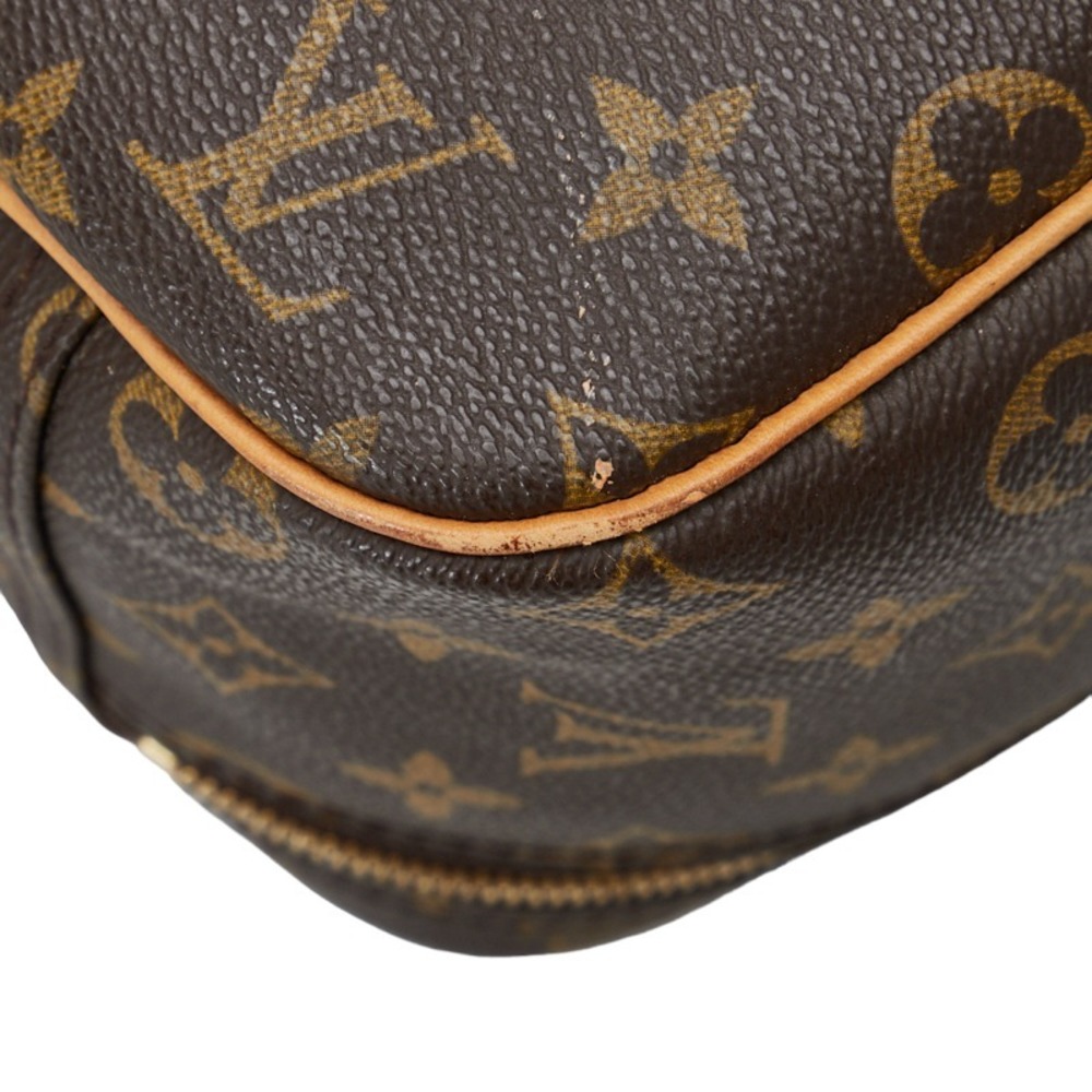 Louis Vuitton Monogram Excursion Handbag M41450 Brown PVC Leather Ladies LOUIS  VUITTON