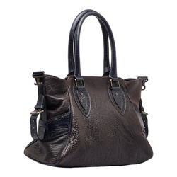 Fendi et Nico handbag tote bag brown leather ladies FENDI