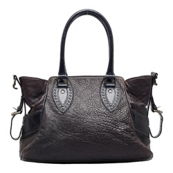 Fendi et Nico handbag tote bag brown leather ladies FENDI