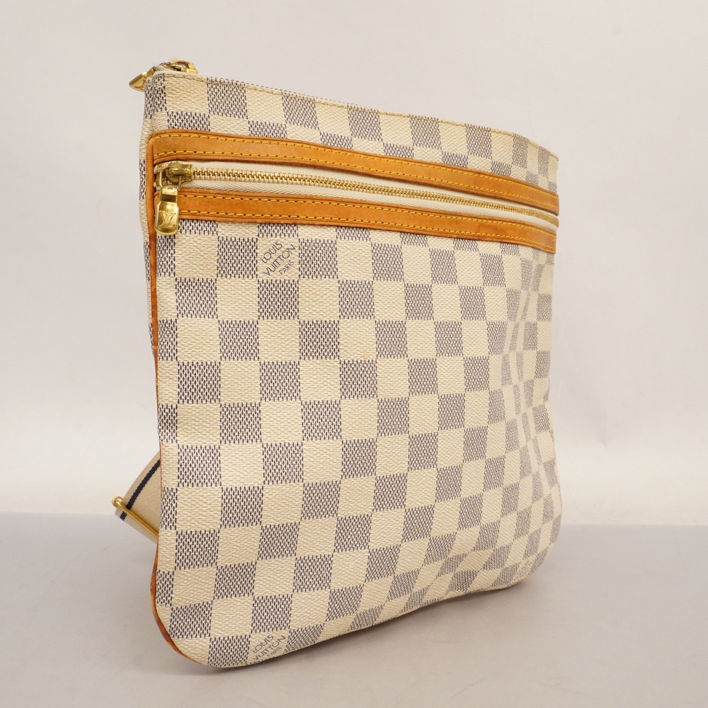 Auth Louis Vuitton Damier Azur Pochette Bosphore N51112 Women's Shoulder  Bag