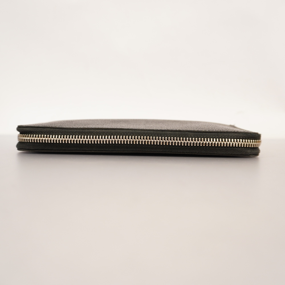 Louis Vuitton Damier Graphite Zippy Wallet Vertical N63095 Long