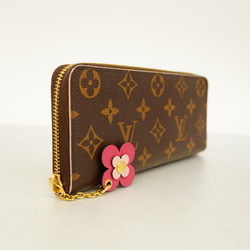 Auth Louis Vuitton Monogram Portofeuil Clemence M64201 Long Wallet Hot Pink  | eLADY Globazone