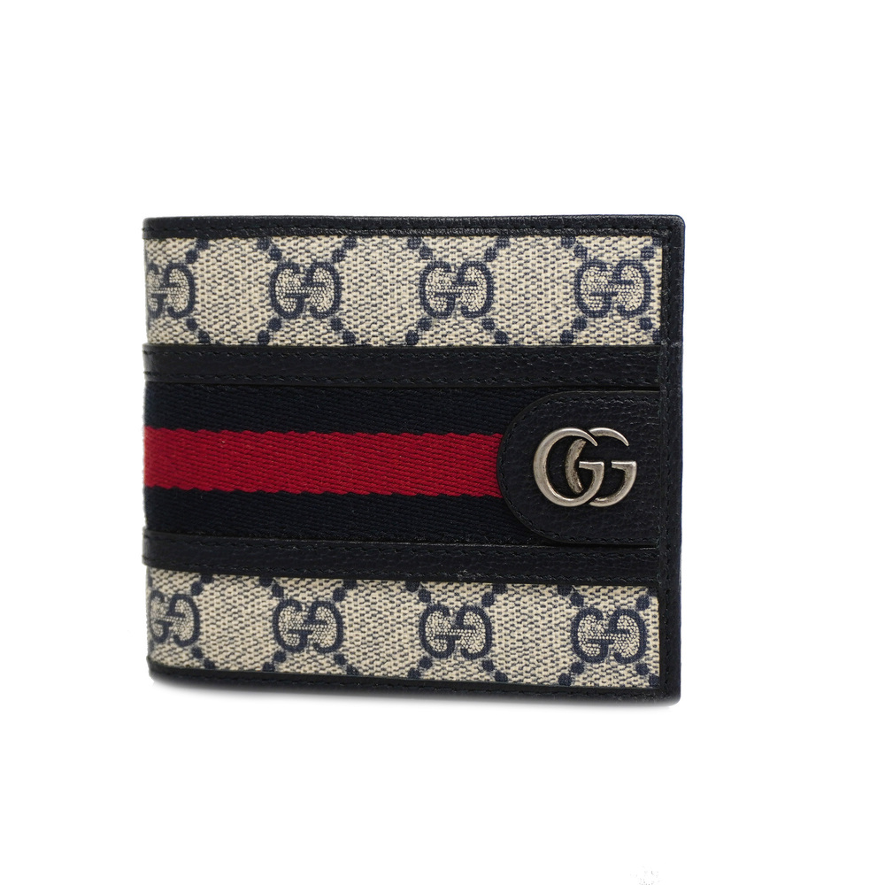 Gucci Men's GG Supreme Marmont Bifold Wallet