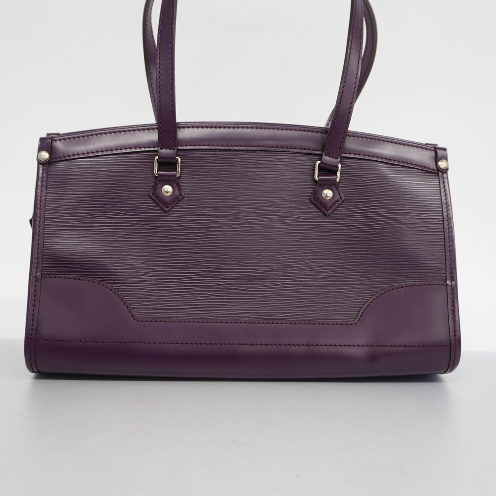 Louis Vuitton, Bags, Louis Vuitton Epi Madeleine Pm Handbag Tote Bag  M5933k Cassis Purple Leather