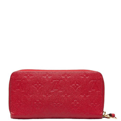 Louis Vuitton Cerise Monogram Empreinte Leather Zippy Wallet