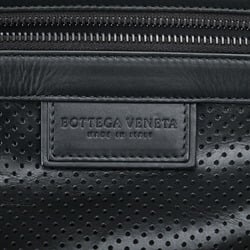 Bottega Veneta Reggiro Backpack 567222 Black Leather Nylon Women's BOTTEGAVENETA