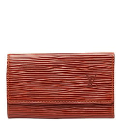 Louis Vuitton Epi Multicle 6 6-series Key Case M63813 Kenya Brown Leather Ladies LOUIS VUITTON