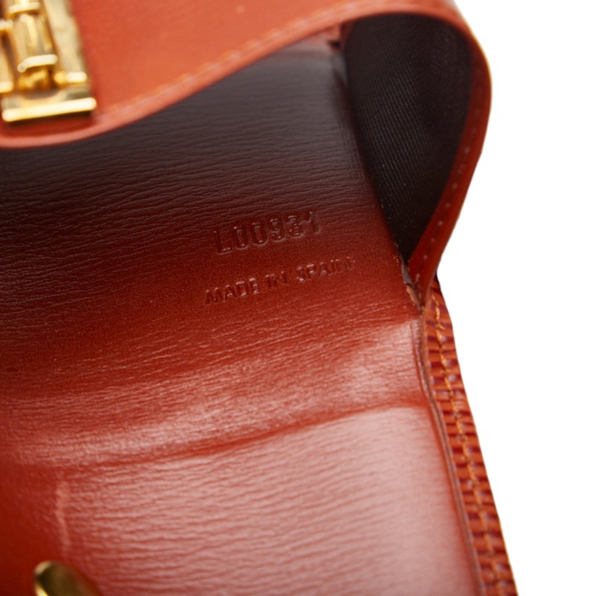 Louis Vuitton Epi Multicle 6 6-series Key Case M63813 Kenya Brown Leather Ladies LOUIS VUITTON