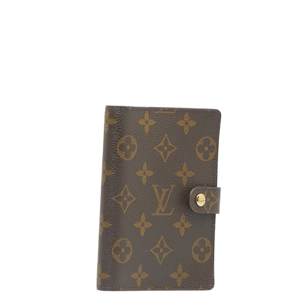 LOUIS VUITTON System Notebook Notebook Cover R20005 Agenda PM Monogram LV  Brown