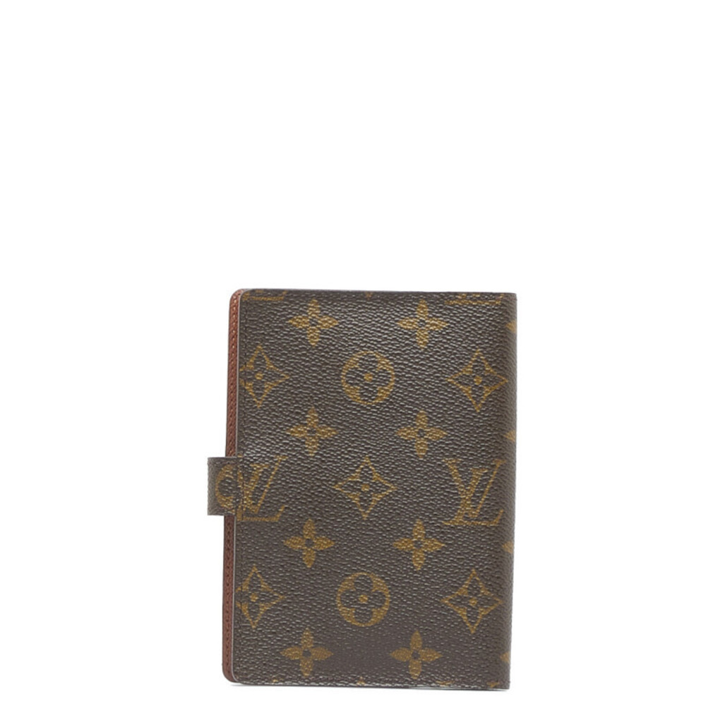 Louis Vuitton Monogram Agenda PM Notebook Cover R20005 Brown PVC