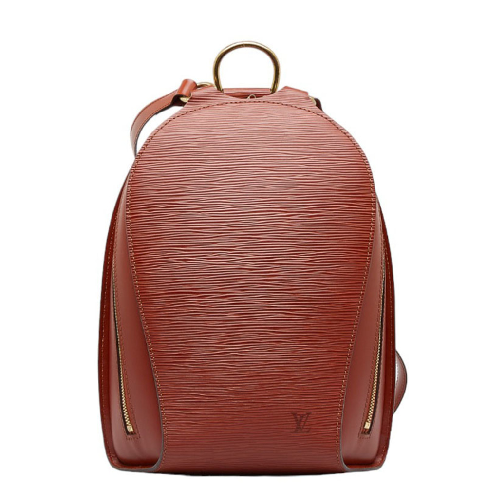 Louis Vuitton Epi Mabillon Backpack M52233 Kenya Brown Leather Women's  LOUIS VUITTON