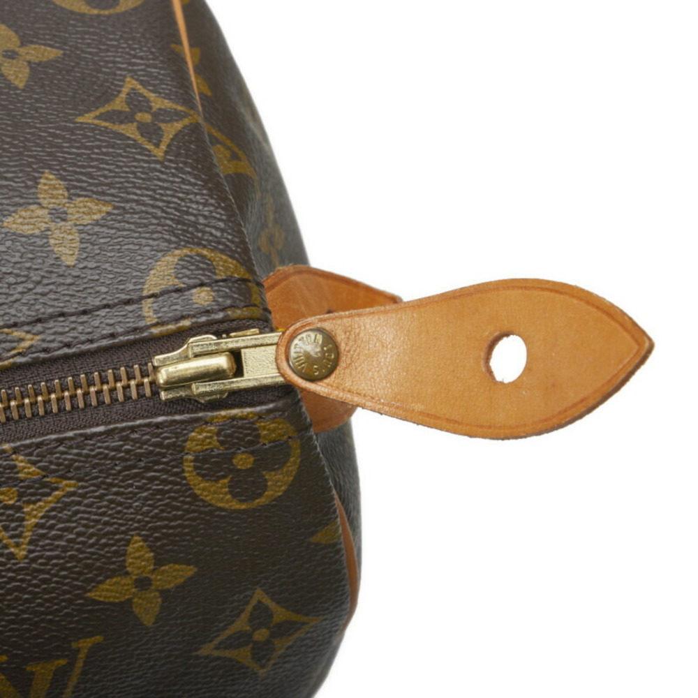 Louis Vuitton Monogram Speedy 35 Handbag Boston Bag M41524 Brown PVC  Leather Ladies LOUIS VUITTON