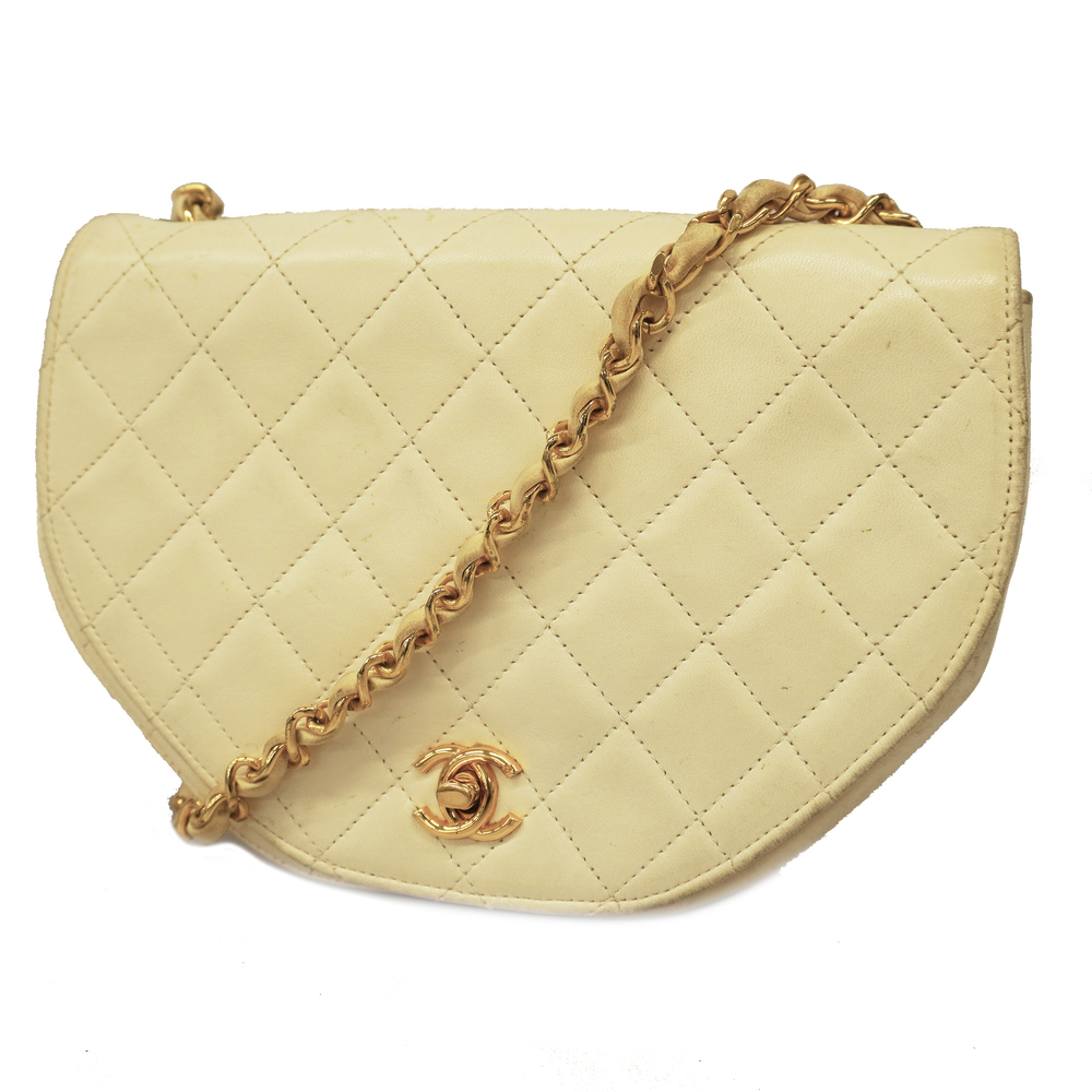 Chanel Matelasse Womens Shoulder Bags, White