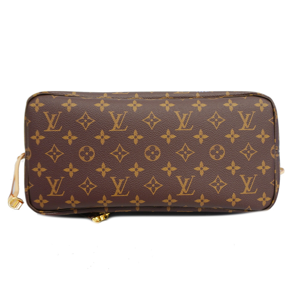 3ac2348] Auth Louis Vuitton Tote Bag Monogram Neverfull MM LV×YK M46447