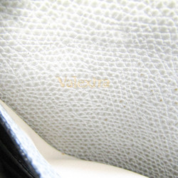 Valextra V9L06 Women,Men Leather Long Wallet (bi-fold) Gray