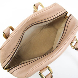 J&M Davidson VIVI Women's Leather Handbag Beige