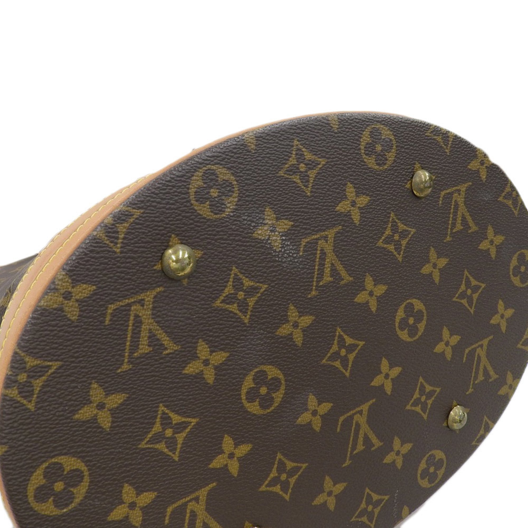 LOUIS VUITTON Monogram Bucket GM Type Bag Tote M42236