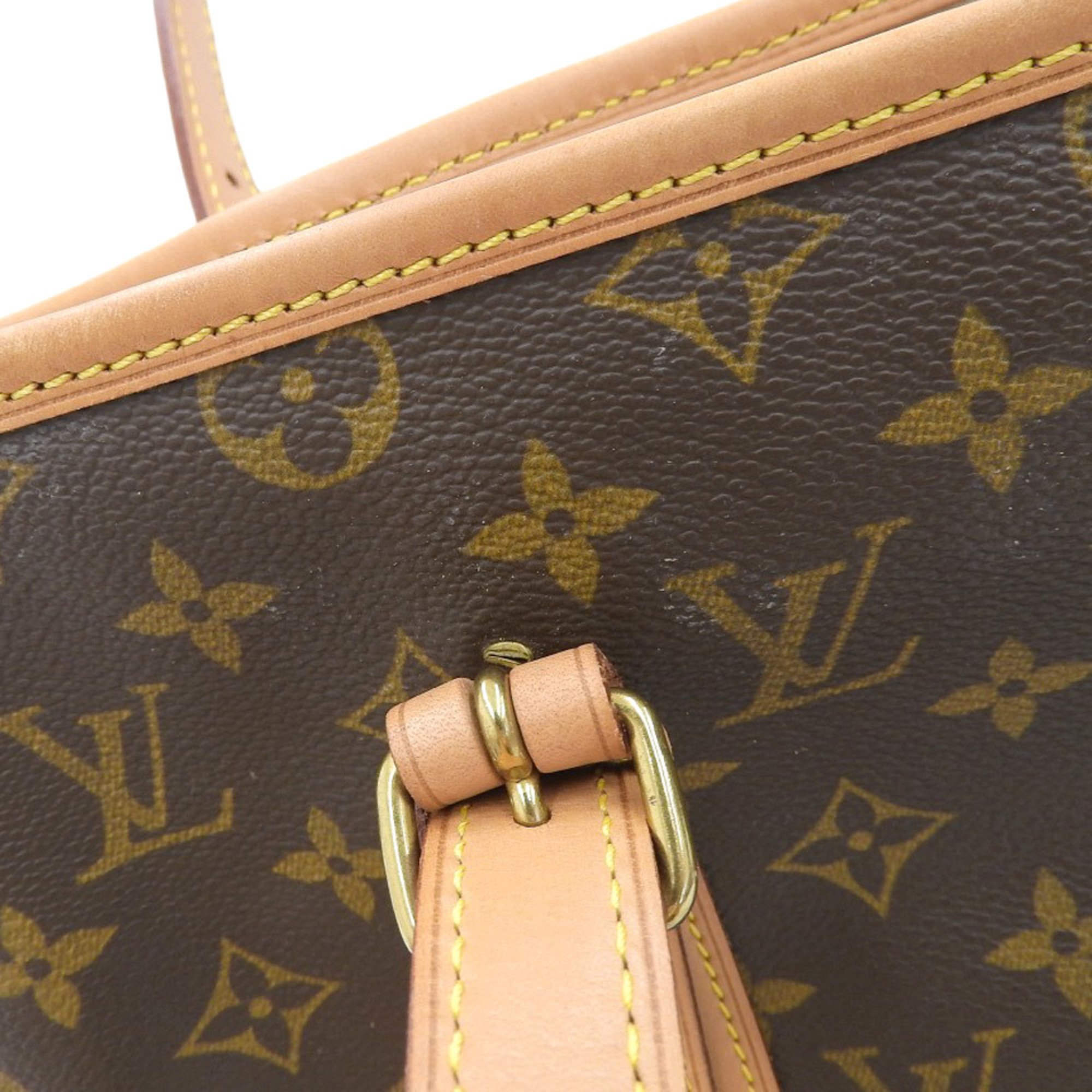 LOUIS VUITTON Monogram Bucket GM Type Bag Tote M42236