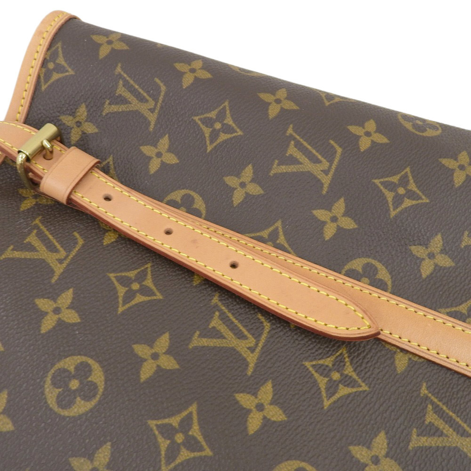 LOUIS VUITTON Monogram Bucket GM Type Bag Tote M42236