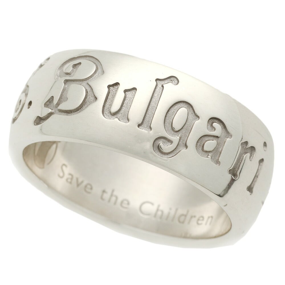 Bulgari BVLGARI Save the Children Ring SV925 Silver 925 #55 No. 14 | eLADY  Globazone