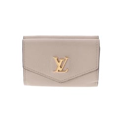 Louis Vuitton, Bags, Authentic Louis Vuitton Wallet Lockmini Trifold  Wallet Calfleather