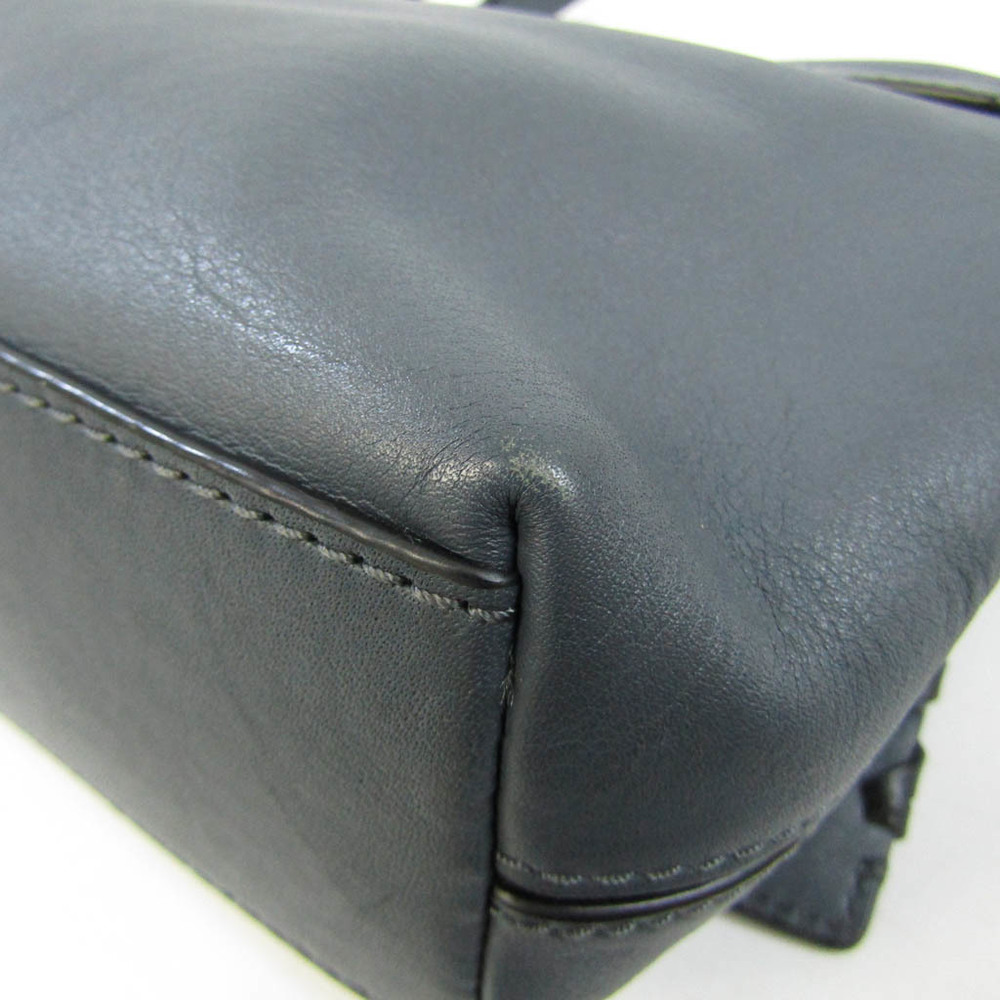 Marc By Marc Jacobs DOUBLE J M0010057 Women's Leather Handbag,Shoulder Bag Gray Navy