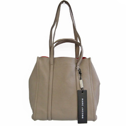Marc Jacobs The Tag Tote M0014439 Women's Leather Handbag,Tote Bag Light Beige