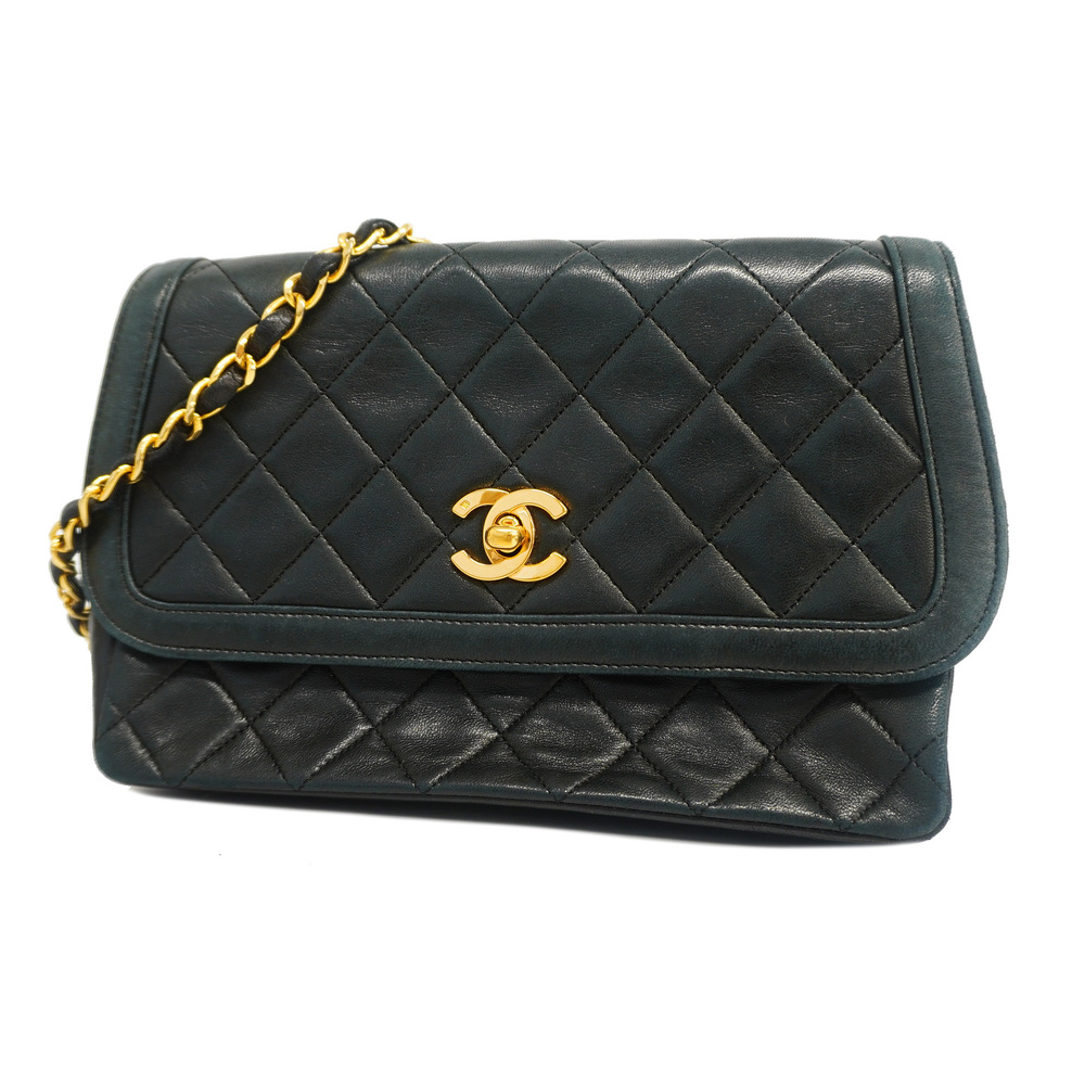 CHANEL CC Matelasse Chain shoulder Shoulder Bag Caviar Leather