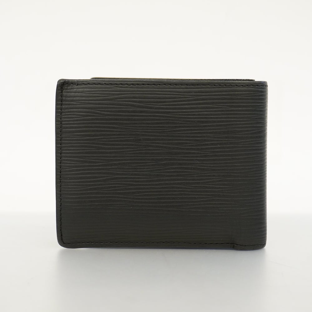 Louis Vuitton, Bags, Louis Vuittonauth Epi Portefeuille Marco Nm M62289  Mens Wallet Bifold Noir