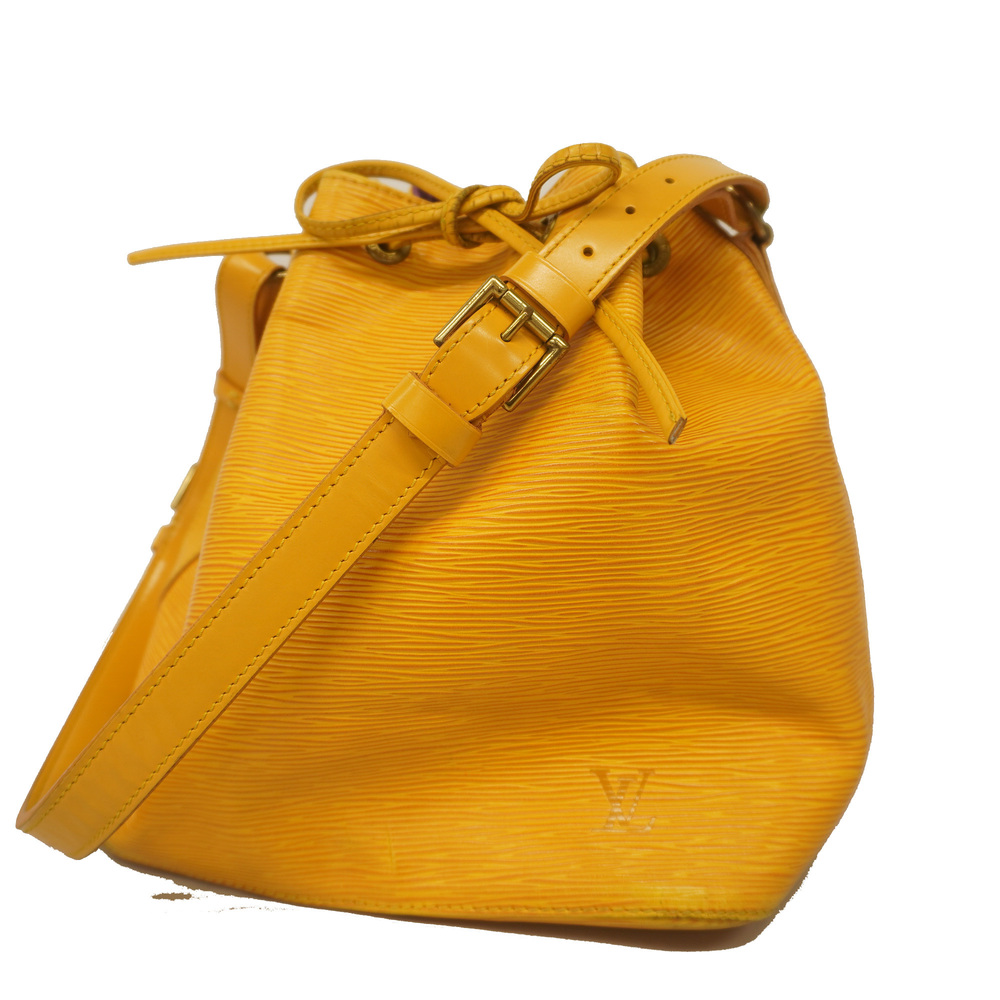 Auth Louis Vuitton Epi Petit Noe M44109 Women's Shoulder Bag Jaune
