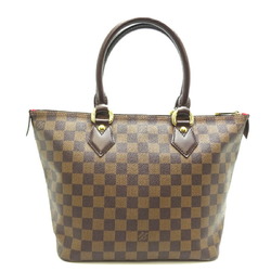 Louis Vuitton Saleya PM Women's Tote Bag N51183 Damier Ebene (Brown)