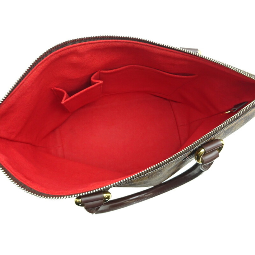 Louis Vuitton Saleya PM N51183 Damier Ebene Canvas Tote Handbag Brown