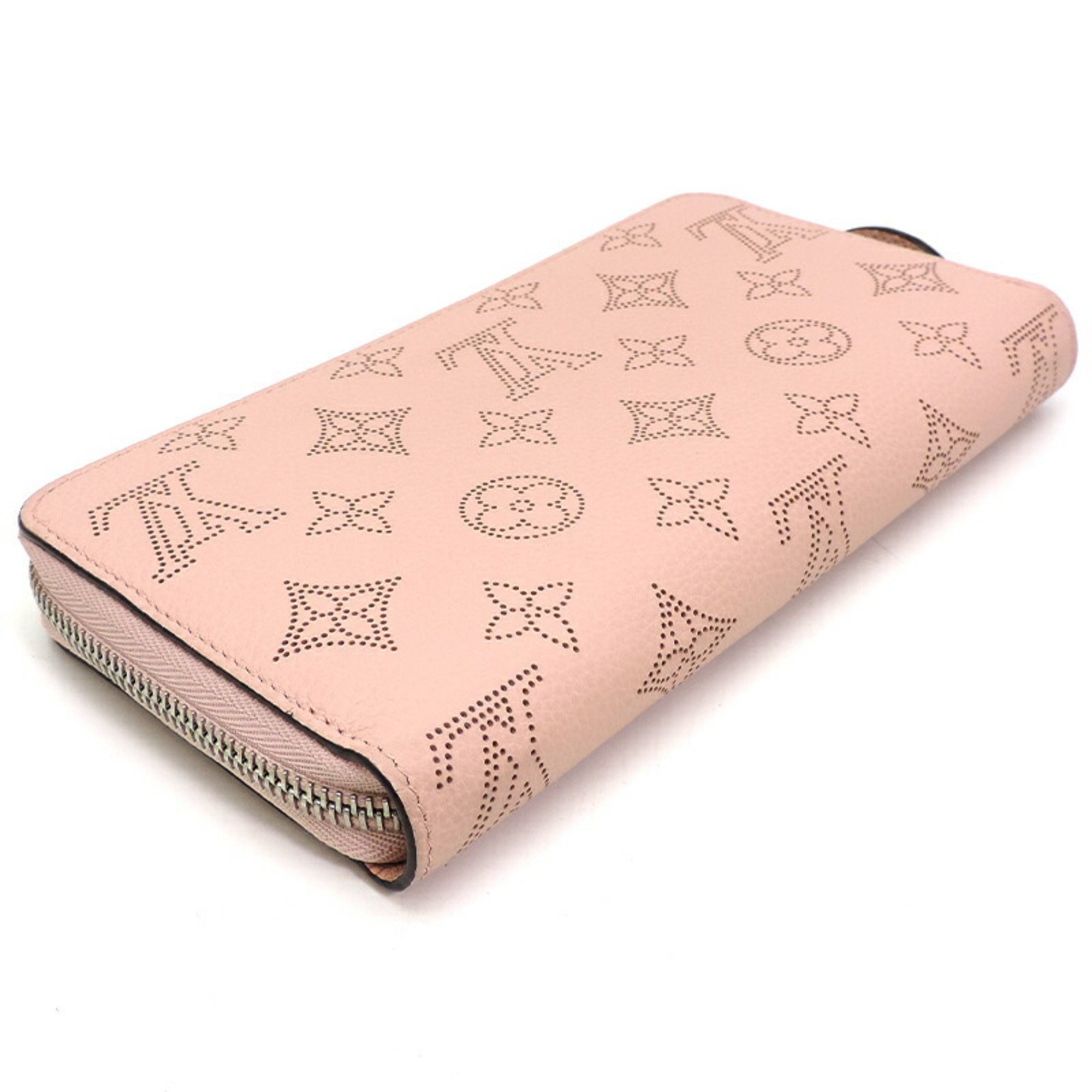 Louis Vuitton Mahina Zippy Women's Long Wallet M61868 Magnolia (Pink)