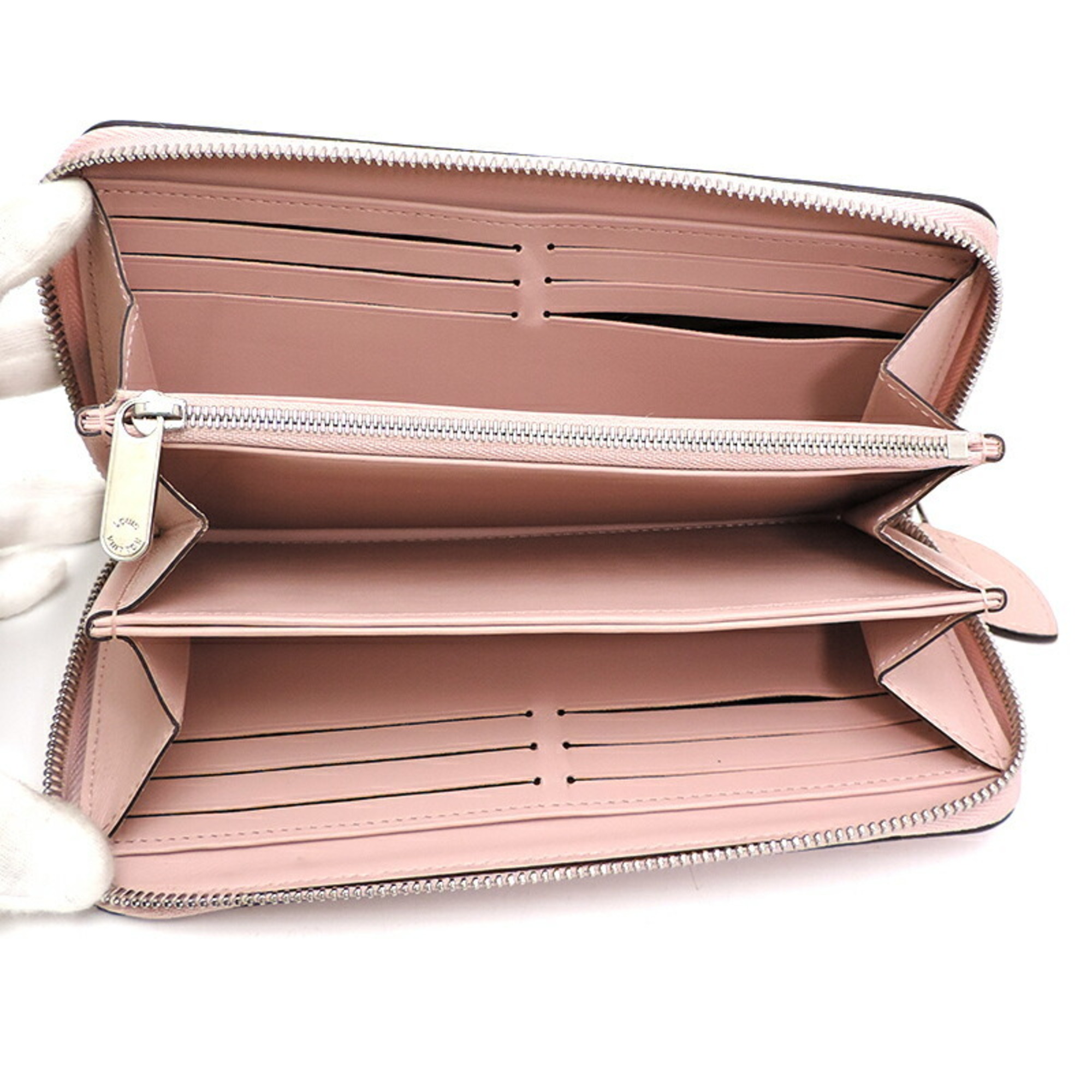 Louis Vuitton Mahina Zippy Women's Long Wallet M61868 Magnolia (Pink)