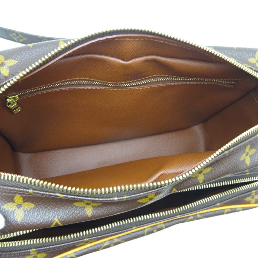 Louis Vuitton Nile Women's/Men's Shoulder Bag M45244 Monogram Ebene (Brown)