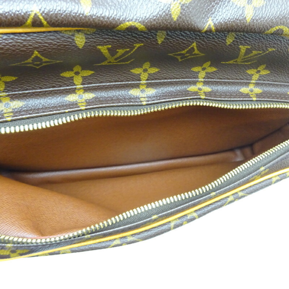 Louis Vuitton Nile Women's and Men's Shoulder Bag M45244 Monogram Ebene  (Brown)