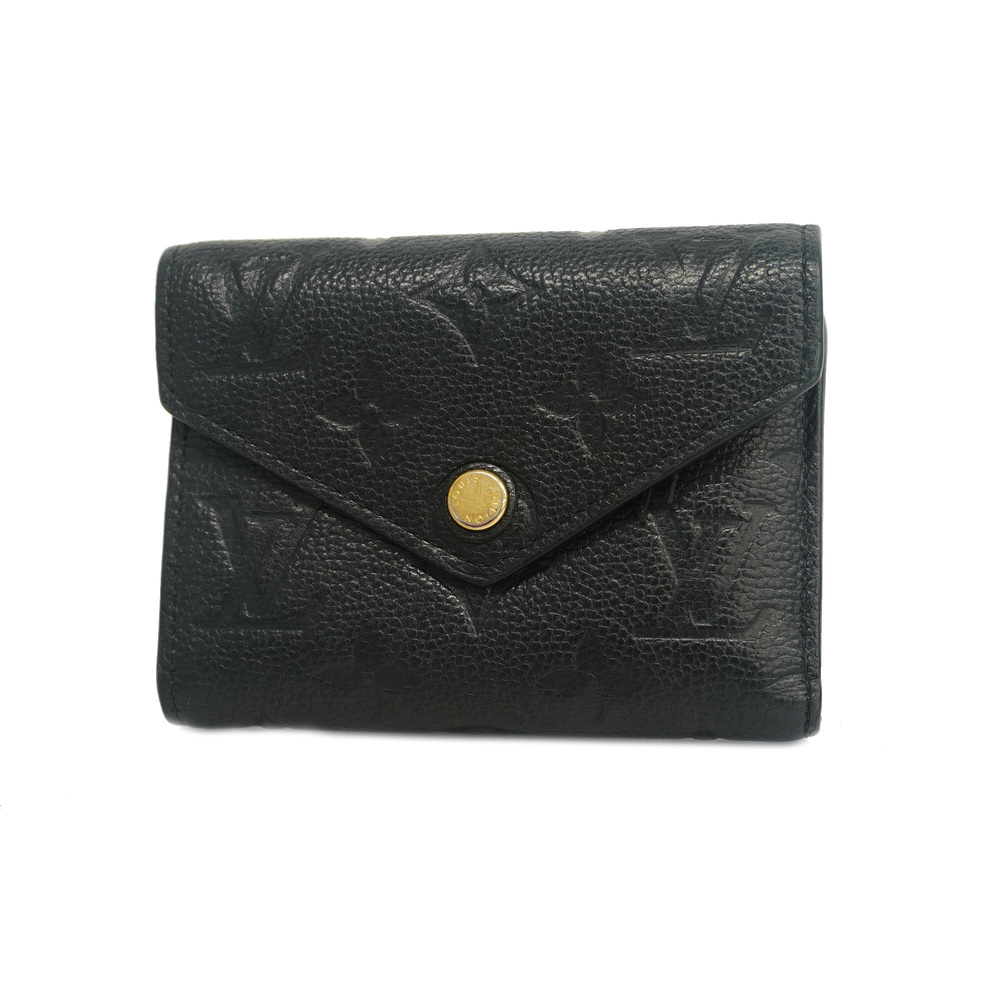 louis vuitton victorine wallet in empreinte leather, Women's